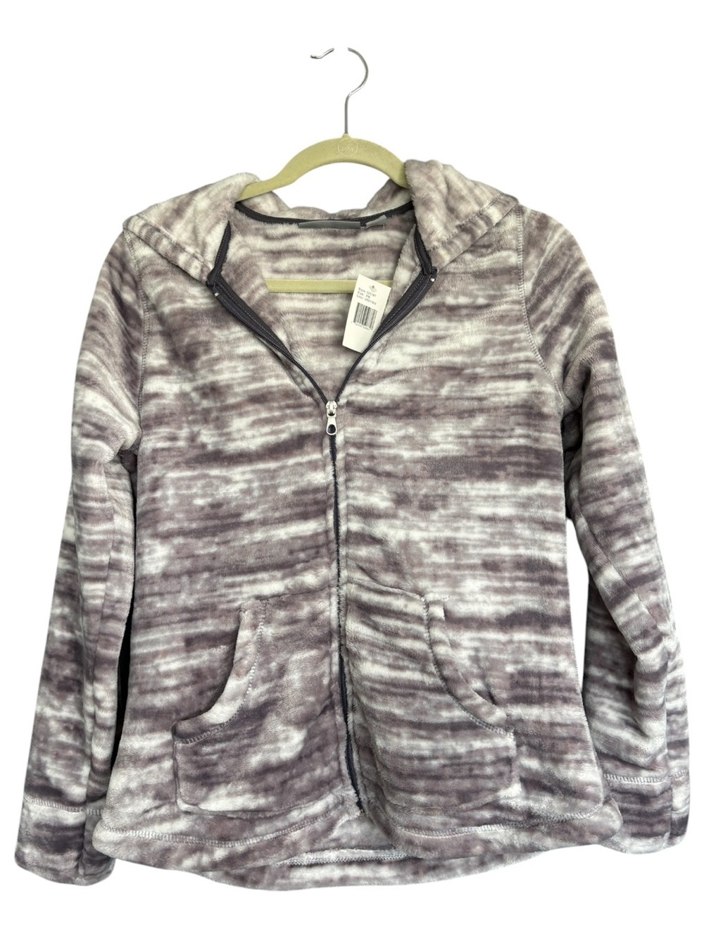 Jason Maxwell Plush Zip Hoodie Jacket NWT Size PM